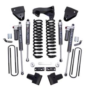 ReadyLIFT Suspensions - 63-27440 | ReadyLift 4 Inch Suspension Lift Kit with Falcon Shocks (F250, F350 Super Duty 4WD | Diesel) - Image 1