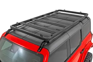 88202 | Rough Country Roof Rack For Ford Bronco / Bronco Raptor 4WD 4 Door | Full Rack