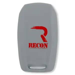 Recon Truck Accessories - 264002DG2GY | Recon Gray Pantone 443 C Silicone Key Fob Cover (Dodge 2019-2025 RAM ) - Image 2