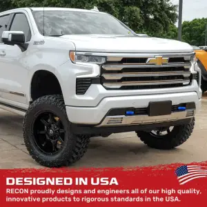 Recon Truck Accessories - 264004CHHDBL | Recon Blue Tow Hook Covers 2-Piece Set of Silicone Covers (2020-2025 Silverado 2500 HD, 3500 HD) - Image 7