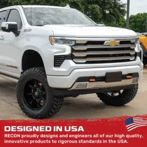 Recon Truck Accessories - 264004CHHDOR | Recon Orange Tow Hook Covers 2-Piece Set of Silicone Covers (2020-2025 Silverado 2500 HD, 3500 HD) - Image 9