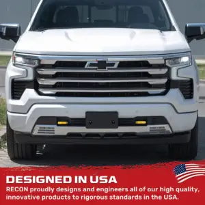 Recon Truck Accessories - 264004CHLDYL | Recon Yellow Tow Hook Covers 2-Piece Set of Silicone Covers (2020-2025 Silverado 1500) - Image 9