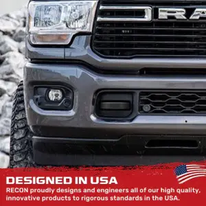 Recon Truck Accessories - 264004DGBK | Recon Black Tow Hook Covers 2-Piece Set of Silicone Covers (2021-2024 Ram 1500) - Image 9