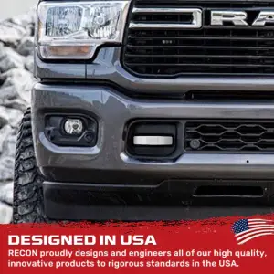 Recon Truck Accessories - 264004DGWH | Recon White Tow Hook Covers 2-Piece Set of Silicone Covers (2021-2024 Ram 1500) - Image 8