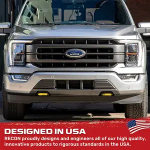 Recon Truck Accessories - 264004F150YL | Recon Yellow Tow Hook Covers 2-Piece Set of Silicone Covers (2015-2023 F150 & Raptor) - Image 10