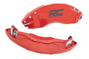 Rough Country - 711442 | Rough Country Caliper Covers For Ford F-150 2WD/4WD | Rear, Red - Image 4
