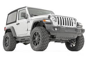 Rough Country - 90944 | Rough Country 3.5 Inch Lift Kit For Jeep Wrangler JL 4WD | 2 Door, Rubicon, M1R Monotube Shocks - Image 3
