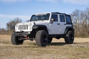 Rough Country - 66944 | Rough Country 3.25 Inch Lift Kit For Jeep Wrangler Unlimited 2WD/4WD | M1R Monotube Shocks - Image 3