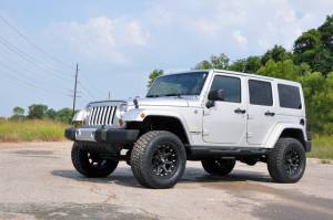 Rough Country - 66944 | Rough Country 3.25 Inch Lift Kit For Jeep Wrangler Unlimited 2WD/4WD | M1R Monotube Shocks - Image 5
