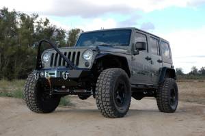 Rough Country - 68344 | Rough Country 6 Inch Lift Kit X Series For Jeep Wrangler JK 2WD/4WD | 4 Door, M1R Monotube Shocks - Image 2
