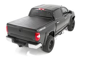 Rough Country - 41419650A | Rough Country Soft Tri-Fold Bed Cover Toyota Tundra 2WD/4WD | 6'7" Bed - Image 2