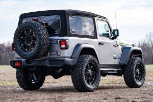 Rough Country - 91744 | Rough Country 3.5 Inch Lift Kit, 2 Door For Jeep Wrangler JL 4WD | M1R Monotube Shocks - Image 5