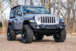 Rough Country - 91844 | Rough Country 3.5 Inch Lift Kit, 2 Door For Jeep Wrangler JL Rubicon 4WD | M1R Monotube Shocks - Image 3