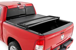 Rough Country - 41309650A | Rough Country Soft Tri-Fold Bed Cover For Ram 1500 / 1500 TRX | 6'4" Bed - Image 4