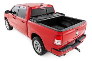 Rough Country - 41309650A | Rough Country Soft Tri-Fold Bed Cover For Ram 1500 / 1500 TRX | 6'4" Bed - Image 5