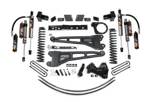 BDS Suspension - BDS1993FPE | BDS Suspension 7 Inch Lift Kit With Radius Arm For Ford F-250 / F-350 Super Duty 4WD | Diesel, Rear Lift Leaf Springs, Fox 2.5 Performance Elite Shocks - Image 1