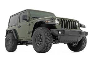 Rough Country - 94144 | Rough Country 3.5 Inch Lift Kit, 2 Door For Jeep Wrangler JL Rubicon | M1R Monotube Shocks - Image 2