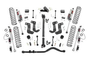 94044 | Rough Country 3.5 Inch Lift Kit, 4 Door For Jeep Wrangler JL Rubicon 4WD | M1R Monotube Shocks