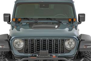 Rough Country - HS60010-PFB | Rough Country Hood Scoop For Jeep Gladiator JT/Wrangler JL 4WD | Gecko - Image 4