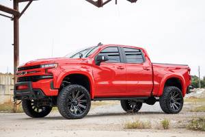 Rough Country - F-C319201A-GJV | Rough Country Fender Flares SF1 Chevrolet Silverado 1500 2/4WD | Riptide Blue - Image 9