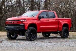 Rough Country - S-C12210-GJV | Rough Country Sport Fender Flares For Chevy Silverado 1500 2WD/4WD | Riptide Blue - Image 4
