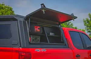 Rough Country - 73404 | Rough Country Truck Bed Cap For Chevrolet Silverado 1500 / GMC Sierra 1500 | Modular, 5' 10" Bed - Image 10