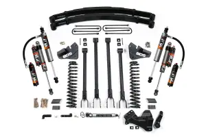 BDS2214FPE | BDS Suspension 5 Inch Lift Kit With 4 Link For Ford F-250 / F-350 Super Duty 4WD Gas | Rear Lift Leaf Springs, Fox 2.5 Performance Elite Shocks
