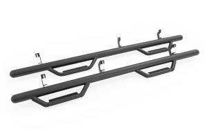RCC1489QCB | Rough Country Nerf Steps Chevrolet Silverado 1500 / GMC Sierra 1500 | Cab Length, Extended Cab, 6'7" Bed