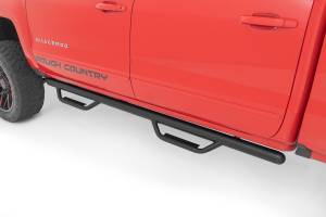 Rough Country - RCC1489QCB | Rough Country Nerf Steps Chevrolet Silverado 1500 / GMC Sierra 1500 | Cab Length, Extended Cab, 6'7" Bed - Image 2
