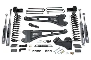BDS2242FPE | BDS Suspension 5 Inch Lift Kit With Radius Arm For Ford F-250 / F-350 Super Duty 4WD Diesel | Rear Lift 5 Inch Block Without Overload, Fox 2.5 Performance Elite Shocks