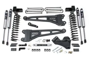 BDS2242FS | BDS Suspension 5 Inch Lift Kit With Radius Arm For Ford F-250 / F-350 Super Duty 4WD Diesel | Rear Lift 5 Inch Block Without Overload, Fox 2.0 Performance Series Shocks