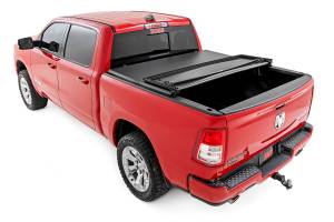 Rough Country - 41307550A | Rough Country Soft Tri-Fold Bed Cover For Ram 1500 / 1500 TRX | 5'7" Bed - Image 3
