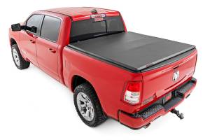 Rough Country - 41307550A | Rough Country Soft Tri-Fold Bed Cover For Ram 1500 / 1500 TRX | 5'7" Bed - Image 2