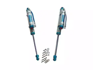 SL5171-01A | Superlift Edition King Remote Reservoir Rear Shocks 4-8 Inch Lift (2005-2025 F250, F350 Super Duty 4WD)