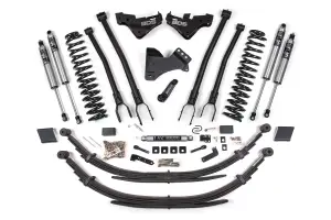 BDS2248FPS | BDS Suspension 5 Inch Lift Kit With 4 Link For Ford F-250 / F-350 Super Duty 4WD Diesel | Rear Lift Leaf Springs, Fox 2.5 Performance Series HTO Shocks