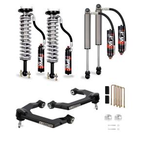 210-P1299 | Cognito 3 Inch Elite Leveling Lift Kit With Fox 2.5 Performance Elite Shocks (Silverado, Sierra 1500 2WD/4WD)