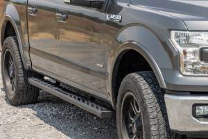 Rough Country - 41010A | Rough Country BA2 Running Boards Side Step Bars For Ford F-150 / F-250 / F-350 2WD/4WD - Image 7