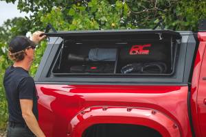 Rough Country - 734075 | Rough Country Bed Cap Side Shelf Storage Bin For Toyota Tacoma | Passengers Side - Image 5
