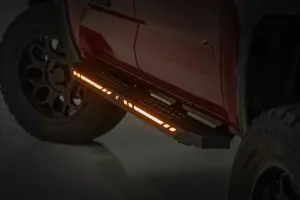 Rough Country - 57008 | Rough Country AC2 Running Boards For Toyota Tundra 2WD/4WD | CrewMax, Amber/White LED - Image 8