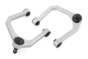 51527991 | Rough Country 2.5-3.5 Inch Lift Forged Upper Control Arms For Ford Bronco 4WD | Aluminum Finish