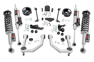 77044_A | Rough Country 3.5 Inch Lift Kit For Toyota 4Runner TRD Offroad 4WD | M1R Struts With M1R Rear Shocks