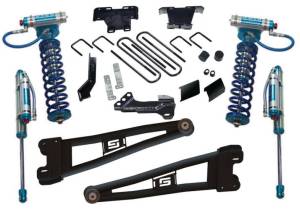 SuperLift - K1030KG | Superlift 4 Inch Radius Arm Lift Kit with King Coilovers and Rear Reservoir Shocks (2023-2025 F250, F350 Super Duty 4WD Diesel Engine) - Image 2