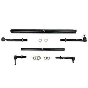 KIT375-BLK | Apex Chassis ProLock Steering Kit For Ford F-250/F-350 Super Duty 4WD, Except Wide Track | Anodized Black Aluminum