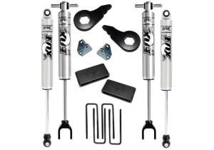 K1034F | Superlift 2 Inch Lift Kit with Fox Shocks (Silverado, Sierra 2500 HD 4WD)