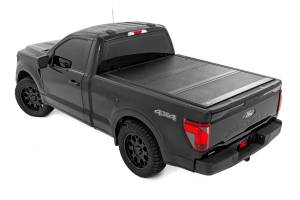 Rough Country - 47229650B | Rough Country Hard Low Profile Bed Cover For Ford F150 / F-150 Raptor, Tremor & Lightning | 6'7" Bed - Image 3