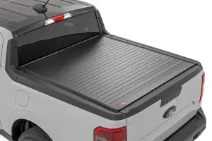 50214500 | Rough Country Hard Roll Up Bed Cover For Ford Maverick 2WD/4WD | 4'6" Bed