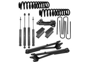 K1057 | Superlift 2 Inch Coil Spring Lift Kit with Radius Arms And Superlift Shocks (F250, F350 Super Duty 4WD)