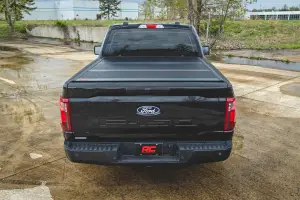 Rough Country - 47229650_A | Rough Country Hard Low Profile Bed Cover For Ford F150 / F-150 Raptor | 6'7" Bed - Image 12