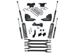 K1068 | Superlift 4 Inch 4-Link Lift Kit with Superlift Shocks (2023-2025 F250, F350 Super Duty 4WD Diesel Engine)