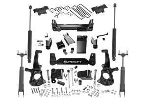 K150S | Superlift 6 Inch Lift Kit with Superlift Shocks (Silverado, Sierra 2500HD 4WD)